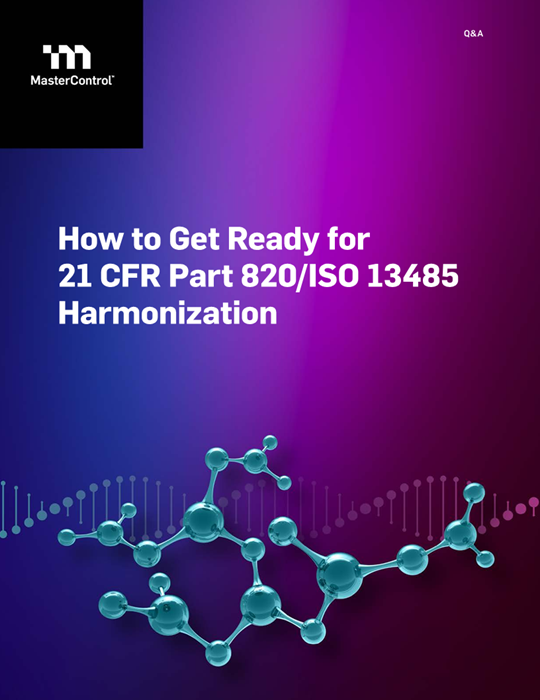 21 CFR Part 820 – ISO 13485 Harmonization