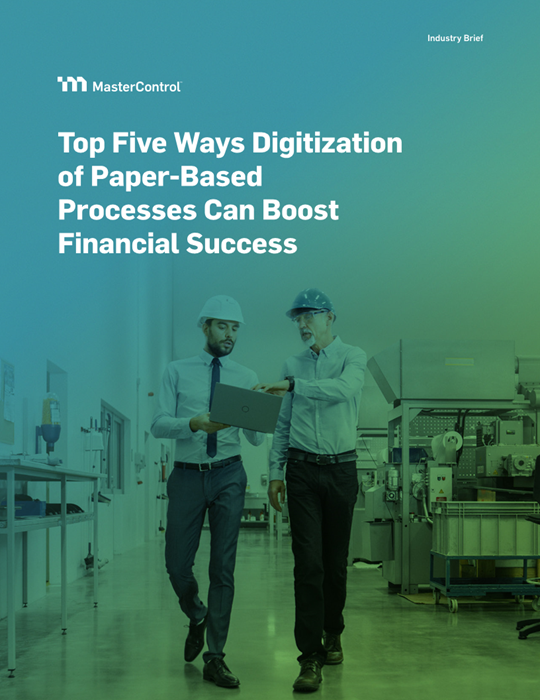 Top Five Ways Digitization of Paper-Based Processes Can Boost Financial Success