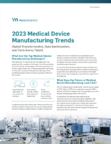 2023 Medical Device Manufacturing Trends
