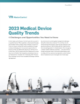 2023 Medical Device Quality Trends