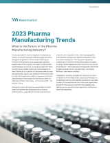 2023 Pharmaceutical Manufacturing Trends