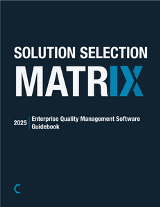 2025 Enterprise Quality Management Software Guidebook