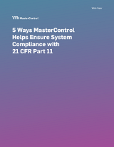 5 Ways MasterControl Ensures System Compliance with 21 CFR Part 11