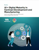 AI + Digital Maturity in Contract Development and Manufacturing