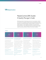 MasterControl QMS Toolkit: A Quality Manager’s Guide
