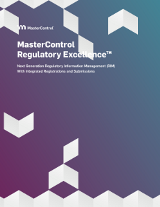 MasterControl Regulatory Excellence™