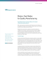 Metrics That Matter For Quality Manufacturing