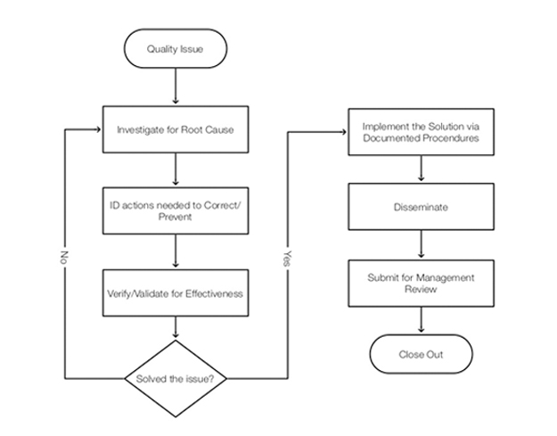 capa process steps