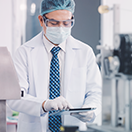 Collect, connect, and contextualize medical device manufacturing data through advanced technologies to leverage digitization.