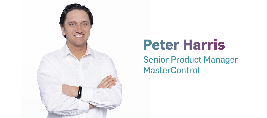Peter Harris, MastgerControl’s senior product manager, presenting at the webinar on quality risk management solutions for life science companies.