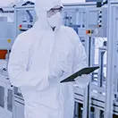 Life sciences manufacturing professionals working on correcting a nonconformance