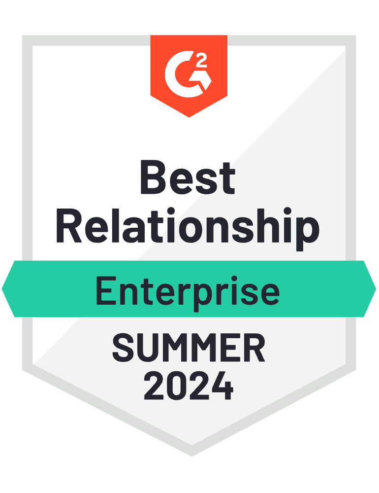 Best relationship enterprise summer 2024