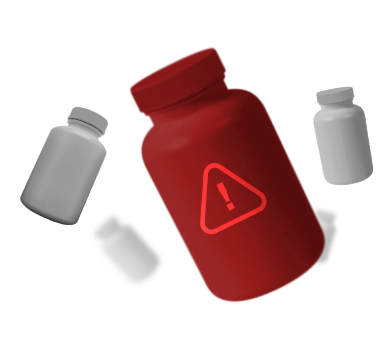 Image of pill bottles